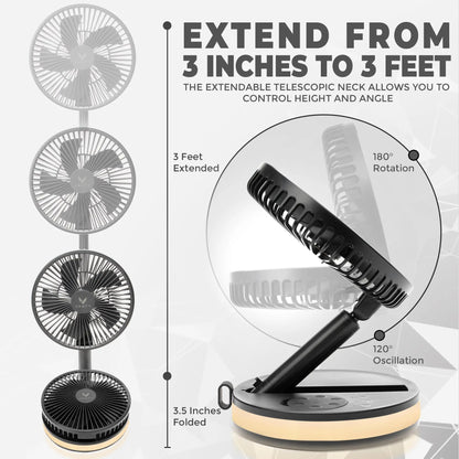 Portable Fan & Rechargeable - Your Ultimate Cool Companion
