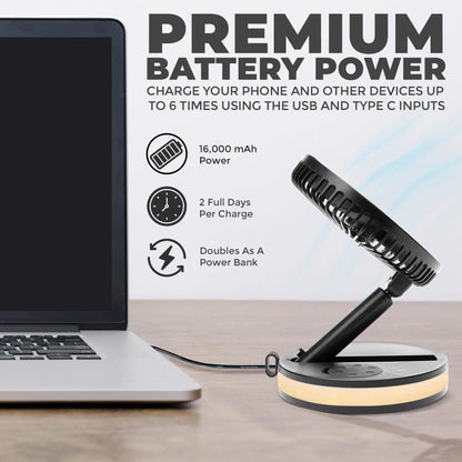 Portable Fan & Rechargeable - Your Ultimate Cool Companion