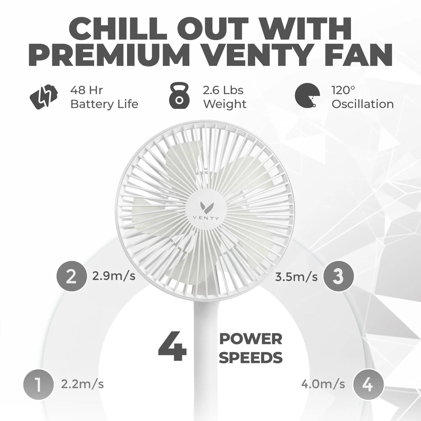 Portable Fan & Rechargeable - Your Ultimate Cool Companion