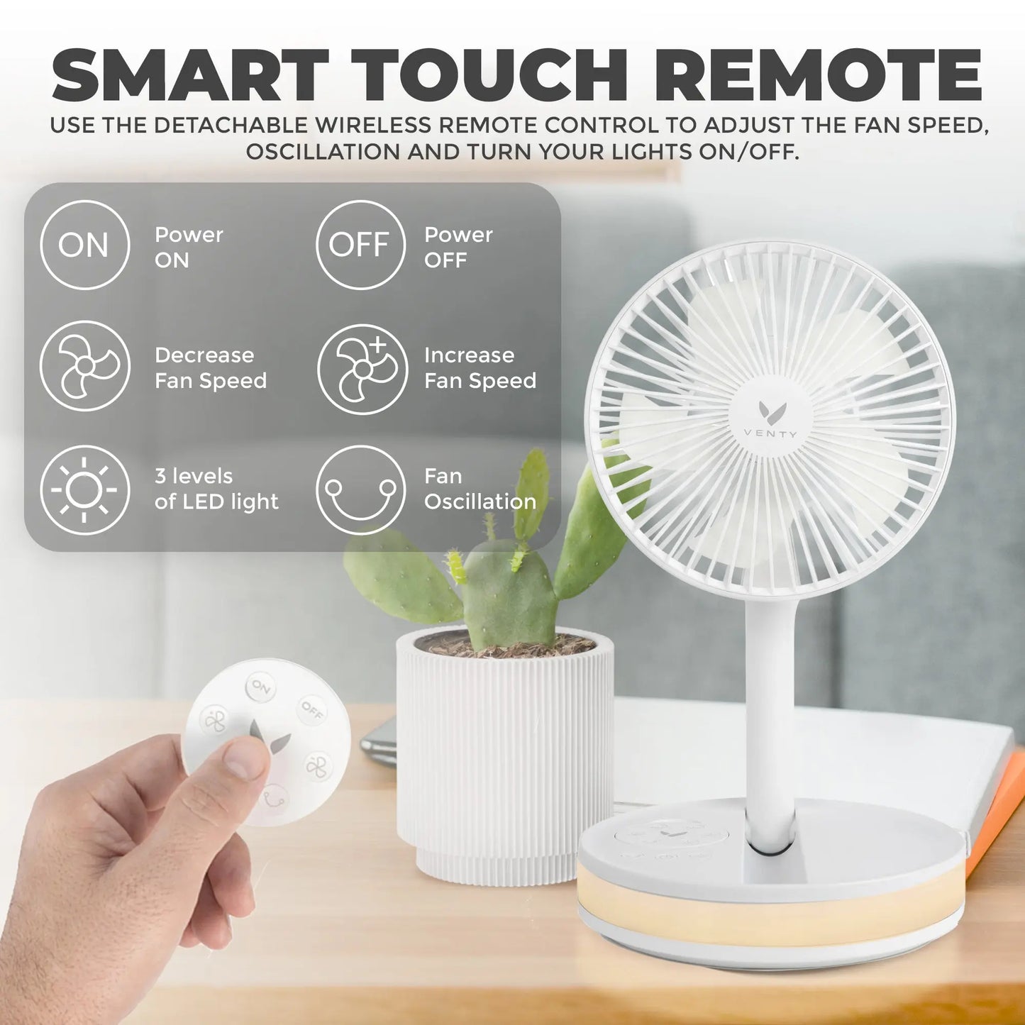 Portable Fan & Rechargeable - Your Ultimate Cool Companion