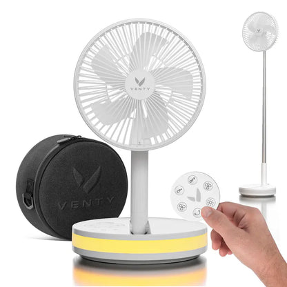 Portable Fan & Rechargeable - Your Ultimate Cool Companion
