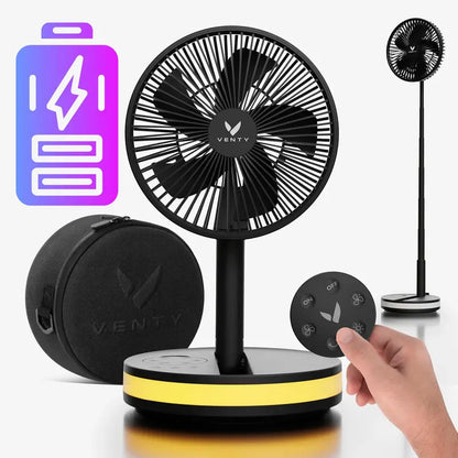 Portable Fan & Rechargeable - Your Ultimate Cool Companion